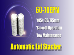 자동 금속은 성형기 Lid 스택커 380V 50Hz 전압 할 수있