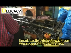 심하게 당겨진 가공 스파우치로 된 상단 뚜?? 의 자동 생산 라인