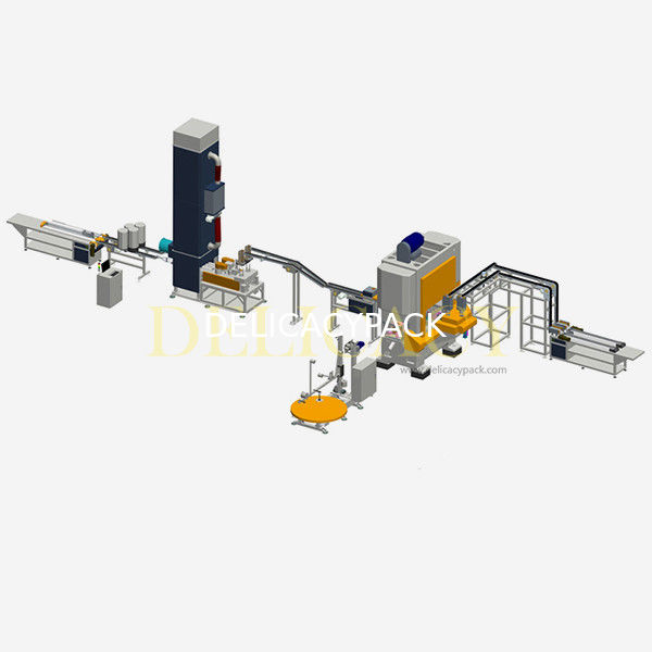주석을 위해 자동인 3대 단계 380V 쉬운 개구 단 기계는 하는 LID를 마칠 수 있습니다