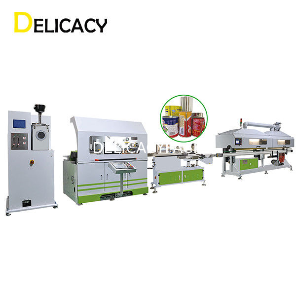 75Kw 5L 주석은 생산 라인 할 수있, 분말 코팅 화학이 성형기 할 수있