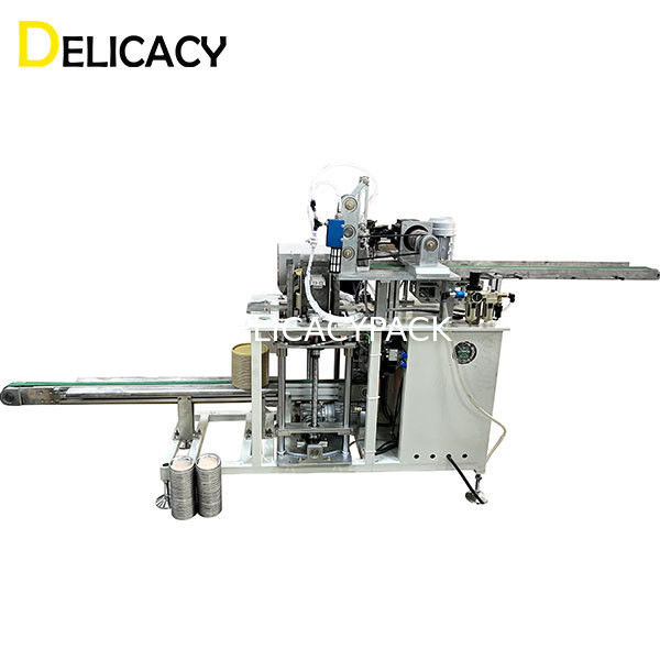 자동 금속은 성형기 Lid 스택커 380V 50Hz 전압 할 수있