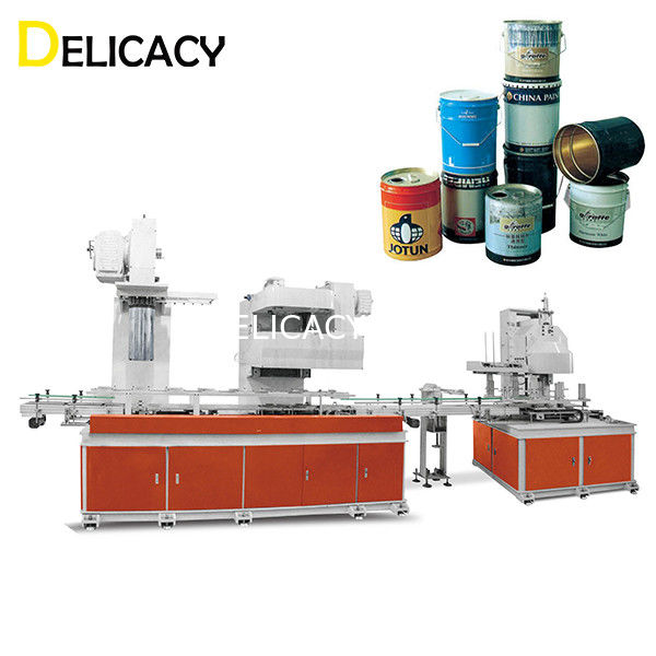 25KW 30CPM 주석은 들통 몸을 위한 성형기 생산 라인 할 수있