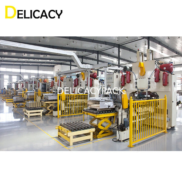 7 헤드 H 타입 금속 뚜?? 제조 라인