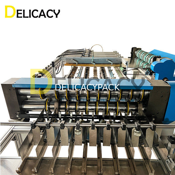 틴 캔 생산 라인용 50Hz 자동 듀플렉스 슬리터 복합 금속 절단 기계