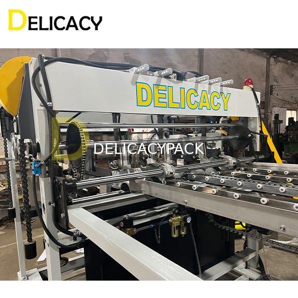 자동 철판 길이 및 가로 깎기 기계 듀플렉스 자동 갱 슬리터 캔 제조