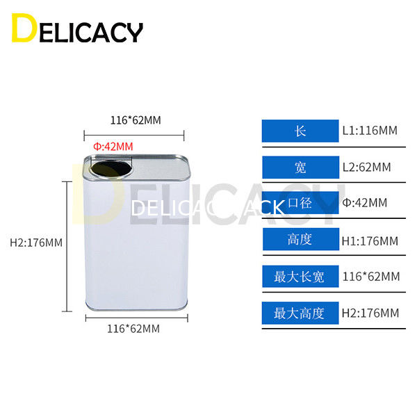 2.2KW 1L 평면 틴 캔 시우밍 머신 사용자 정의 색상
