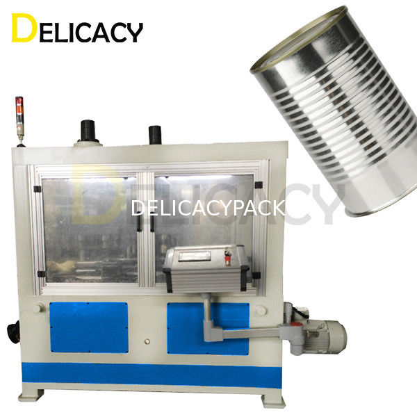 융합 된 금속 캔 제조 기계 우유 가루 캔의 플랜징 리브 롤링 및 밀폐