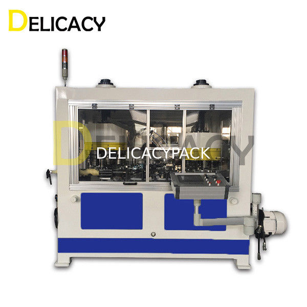 자동 금속 캔 제조 기계 넥링 플랜징 밀크 파우더 캔의 밀폐