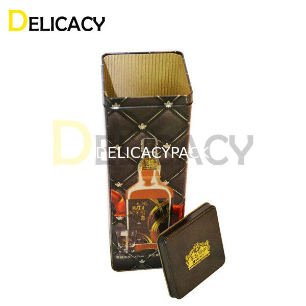 캔 닫기 꿰매기 머신 위스키 포장 캔 상자 직사각형 와인 캔 상자 보리 브리 캔